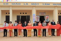 Vietcombank trao tặng trường mầm non tại Phú Thọ